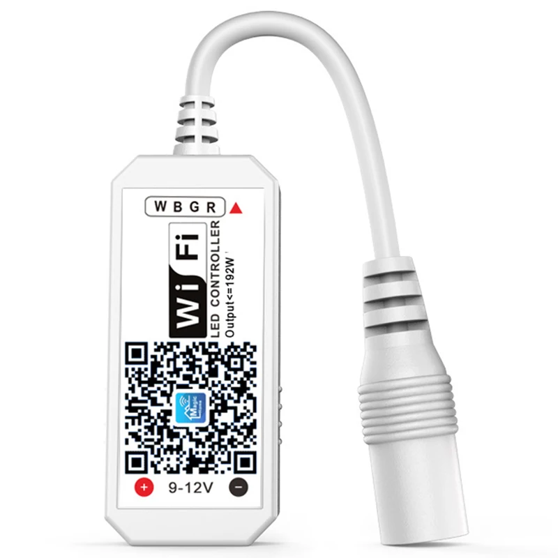 

Мини WiFi управление Лер ic домашний WiFi RGBW светодиодный контроллер DC9-12V управление приложением для RGB светодиодный