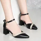 Cresfimixженские модные туфли-лодочки на высоком каблуке 14 см с открытым носком; Женские повседневные водонепроницаемые летние туфли на платформе и высоком каблуке; a2575