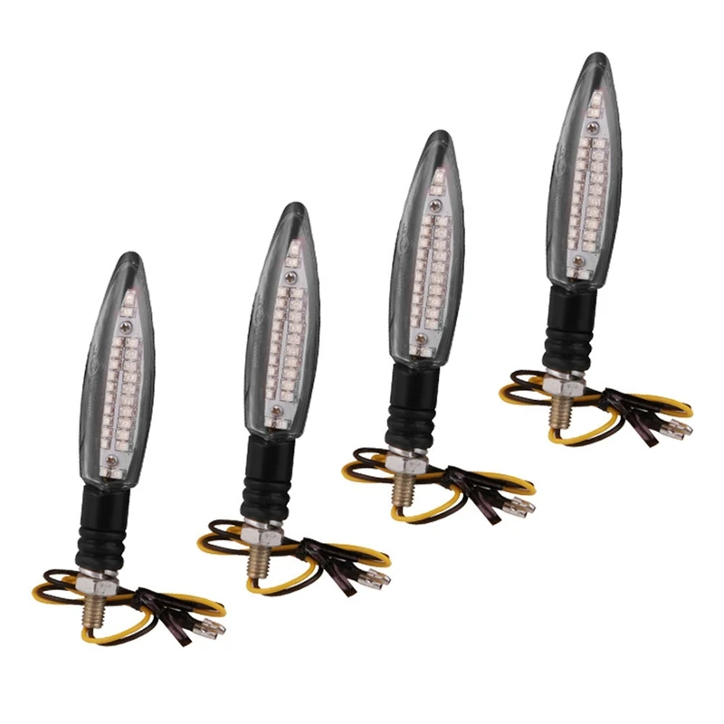 4 шт. поворотники для мотоцикла 12 В|Фара авто в сборе| |