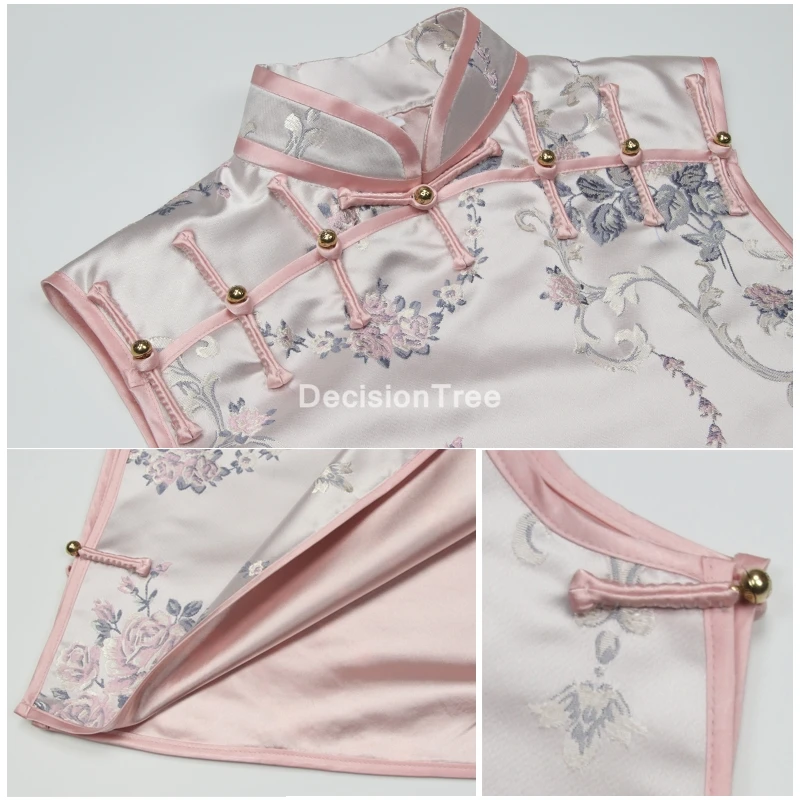 2021 вышивка qipao Традиционный китайский жилет для женщин Восточный ханьфу женский