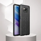 Чехол для Xiaomi POCO X3, Силиконовый противоударный Роскошный кожаный чехол из ТПУ Для Xiaomi POCO M3 POCO X2, чехол для POCO F2 Pro Poco M2