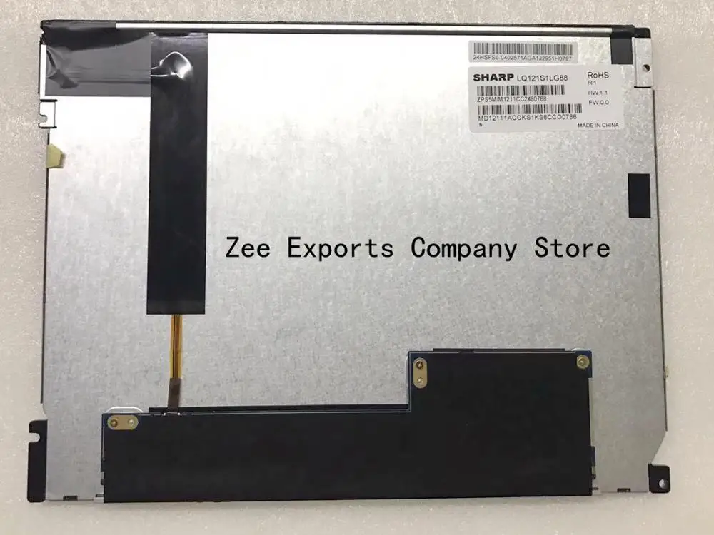

12.1 Inch LQ121S1LG88 LQ121S1LG81 WLED 100% Original tested LCD Display Screen for Industrial Equipment