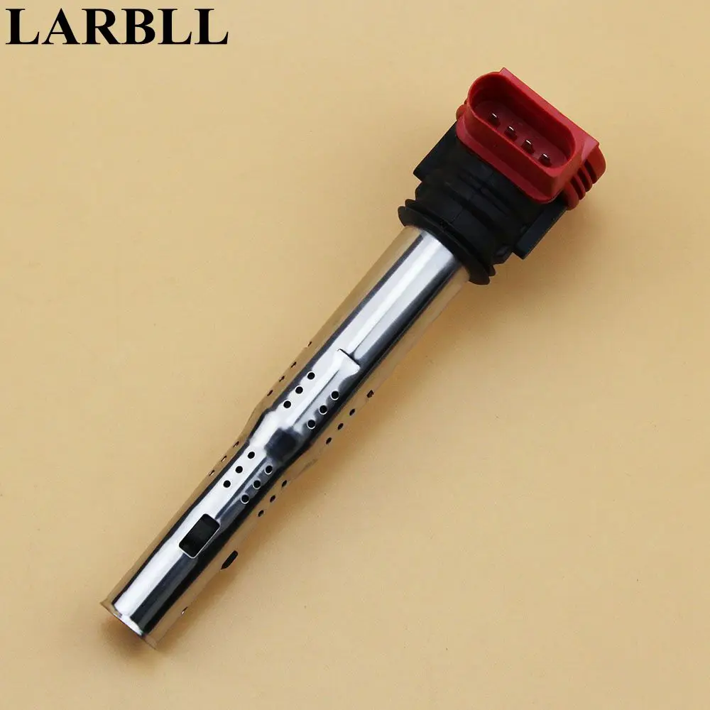 

LARBLL Red Ignition Coil 06E905115E For VW Touareg A4 S4 A5 A6 S6 Alroad A7 A8 Quattro Q5 Q7 R8 2.8 3.0 3.2 V6 4.2 V8 5.2 V10
