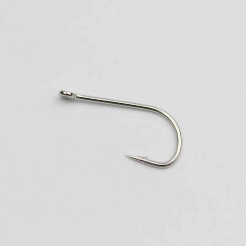 Рыболовный крючок с длинным хвостовиком из высокоуглеродистой стали 2 # 10 20