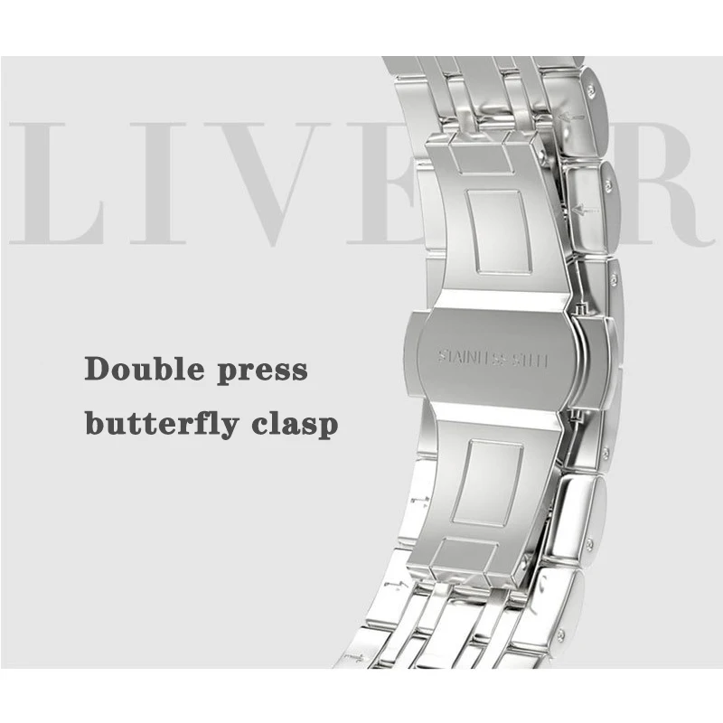 

Apple Watch Stainless Steel band 38mm 40mm 5 4 3 2 1 iWatch Series Metal Smart Bracelet Bracelet 42mm 44mm