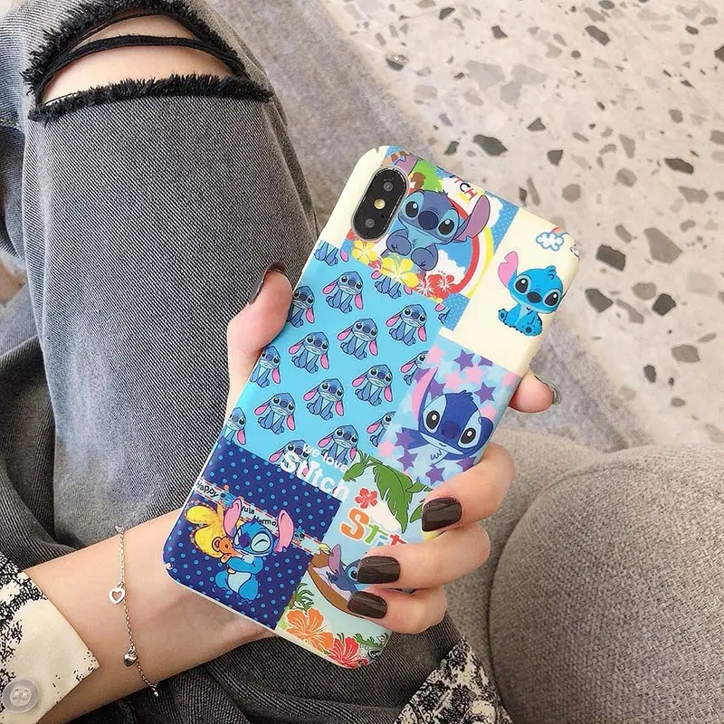 Милый мультяшный Ститч Твердые чехлы из PC для huawei P20 P30Lite Mate20 Pro Y9 Y6Pro Nova 3 3i 4 5Pro 5i Honor 10lite 20 V20 8X 9X - Цвет: 1