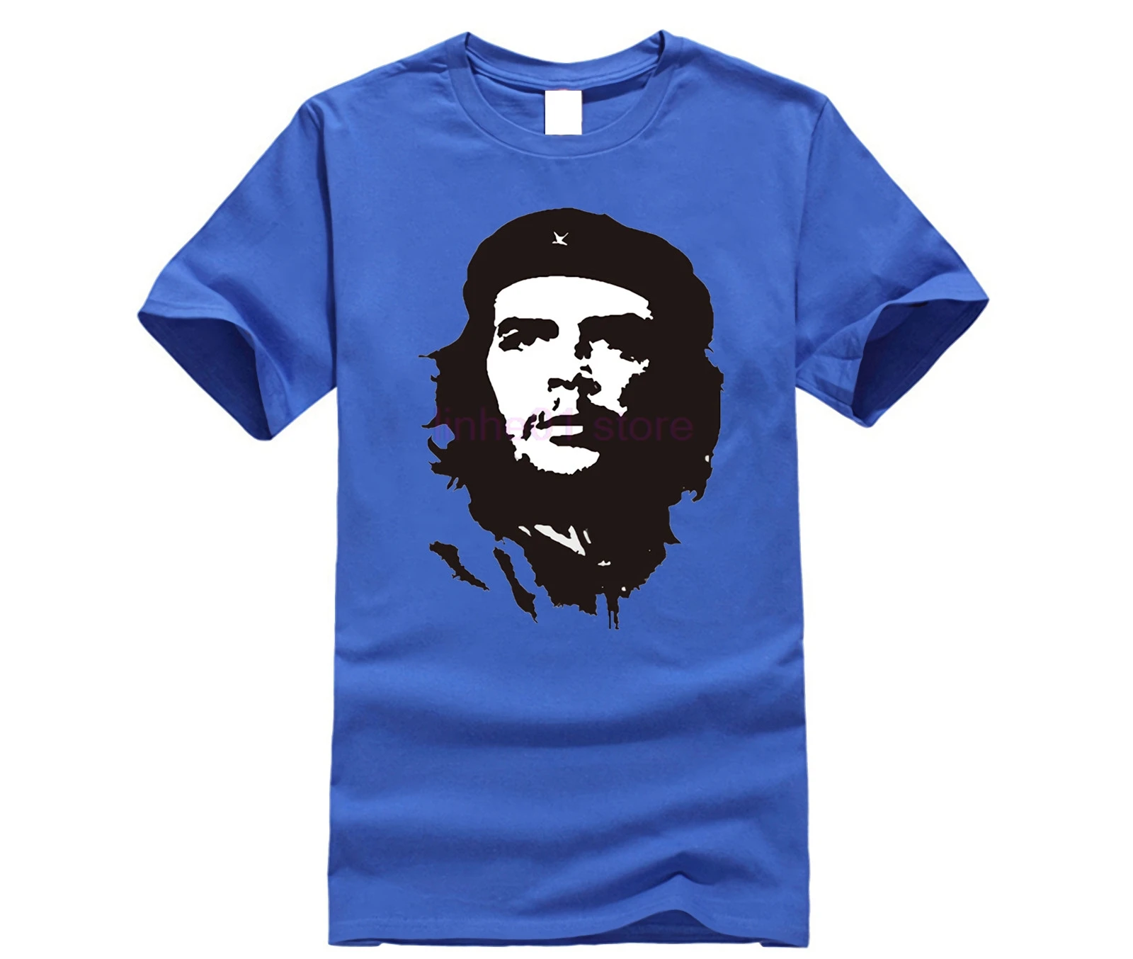 Модная мужская футболка Che Guevara с коротким рукавом из 100% хлопка принтом Ernesto