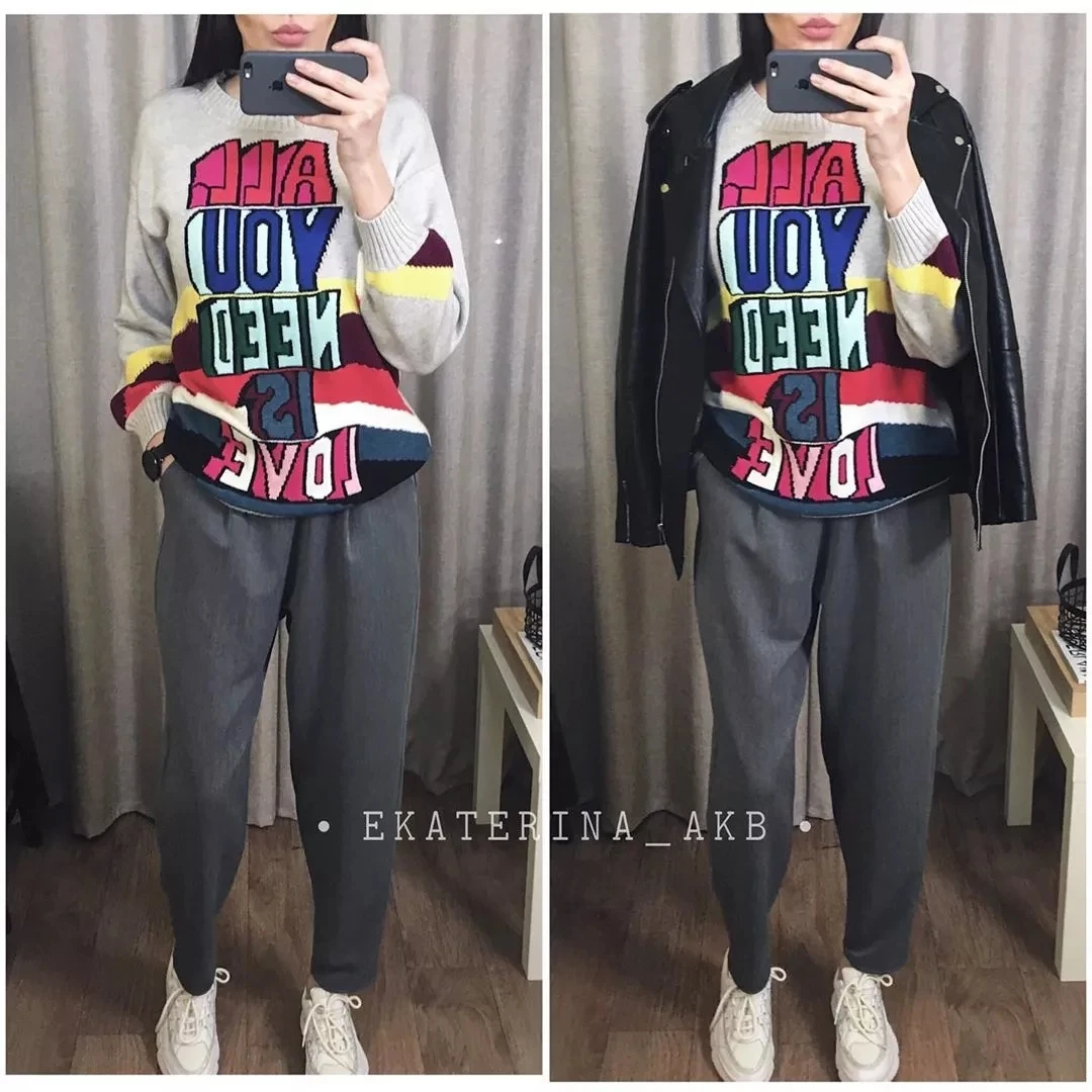 2021 брендовый дизайнерский осенне-зимний свитер толстые теплые пуловеры модный