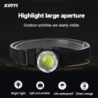 Встроенный Батарея 5000 люмен светодиодный налобный фонарь USB Перезаряжаемые COB рабочий светильник 3 светильник режимов Водонепроницаемый головной светильник для рыбалки, кемпинга,