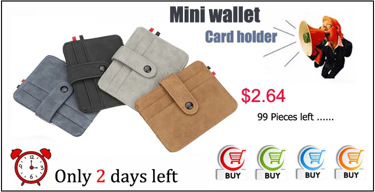 Baellerry Mini, мужской кожаный держатель для кредитных карт, чехол для id карт, тонкий кошелек для wo мужчин, маленькое отделение для монет, кошелек, держатель для карт