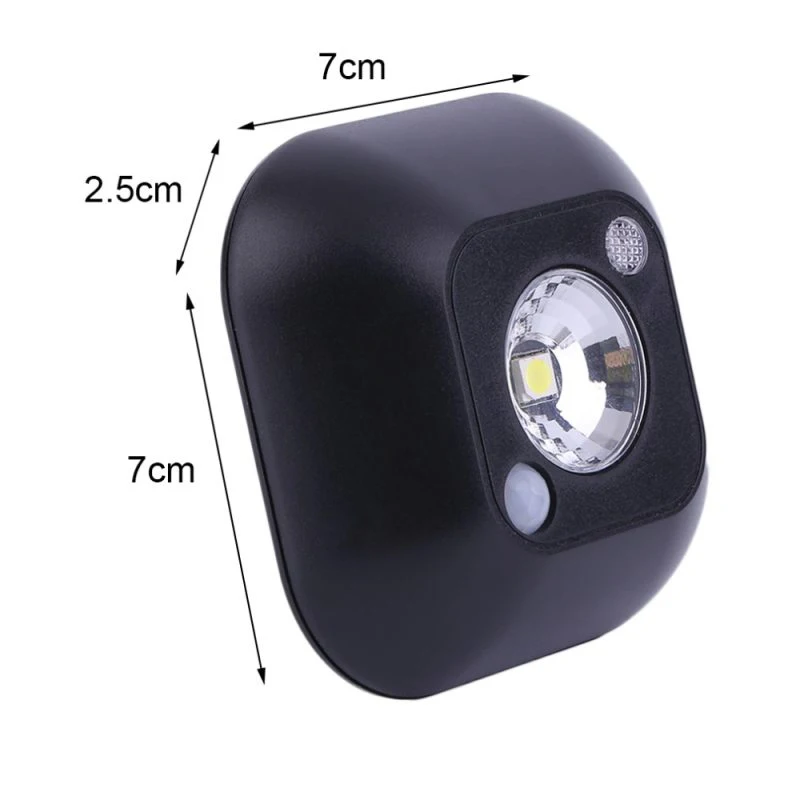 Мини светодиодный светильник с датчиком движения ночник новинка контроль