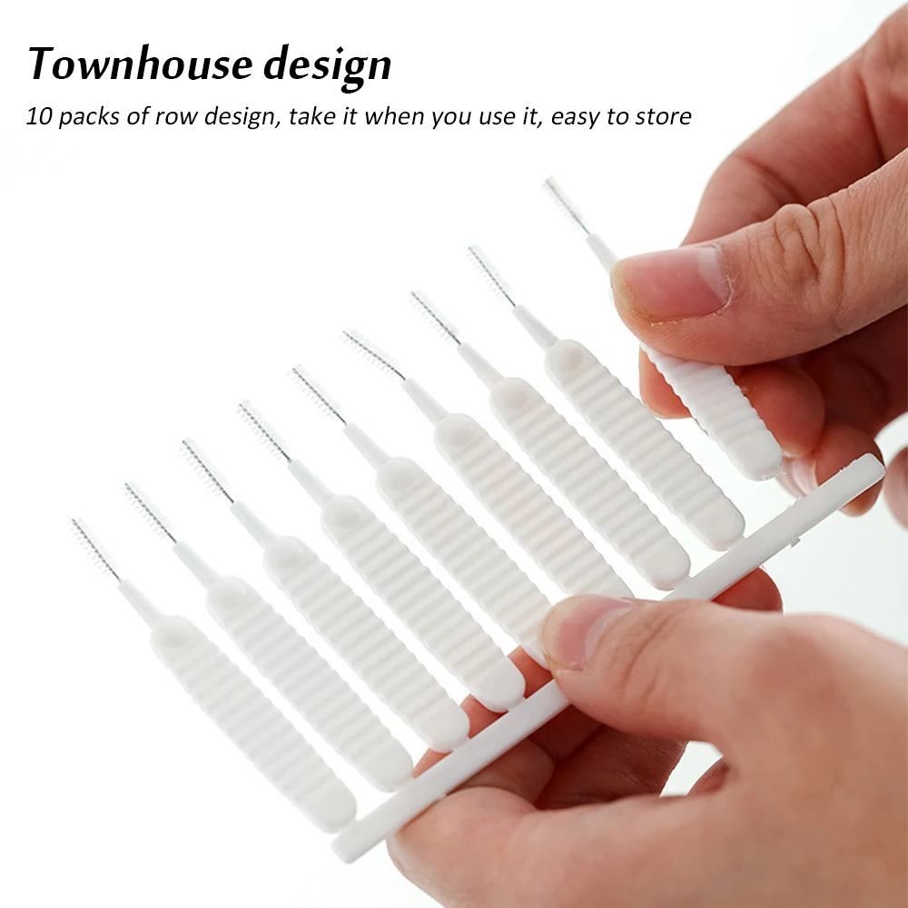 

10pcs Anti-Clogging Pore Gap Hole Nylon Cleaning Brush Shower Head Cleaning Brush Tools for Household Cleaning Supplies Cleaning