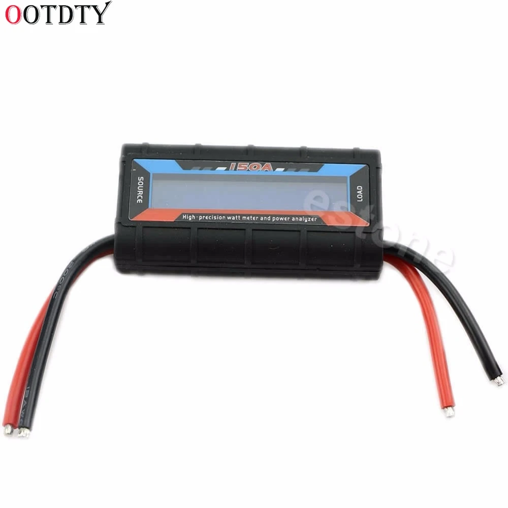 

OOTDTY Current Power Analyzer G.T.Power 150A RC High Precision Power Analyzer & Watt Meter W/ Backlight LCD