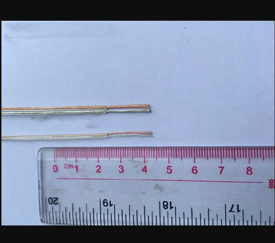 UL2468 ПВХ черный белый/черный красный/прозрачный 2P параллельный провод