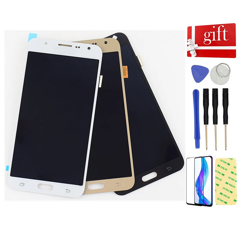 ЖК-экран для Samsung Galaxy J7 2015 SM j700 J700F J700M J700H J700FN сенсорный экран с дигитайзером в