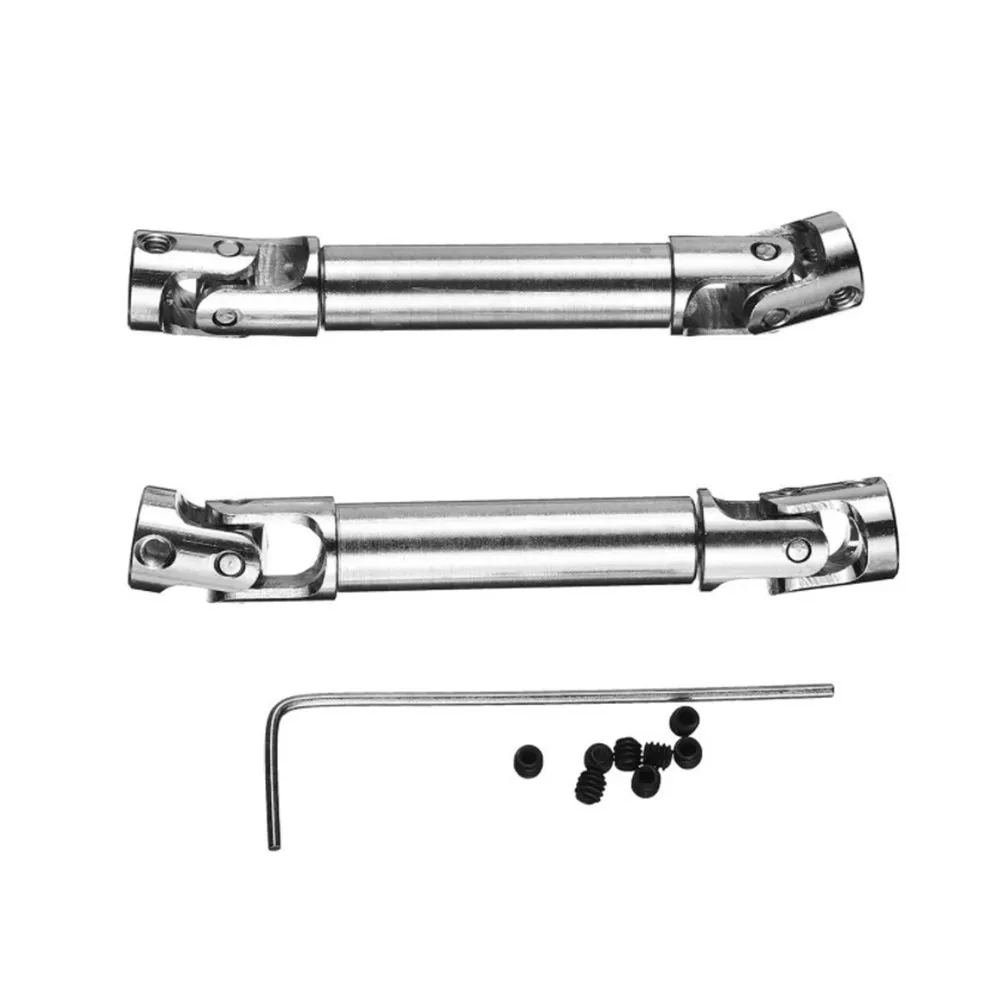 

2 * Drive Shaft CVD Naughty Dragon Metal Drive Shaft Coupling 2 Metal Universal Drive Shafts Suitable For WPL 1/16 RC Car