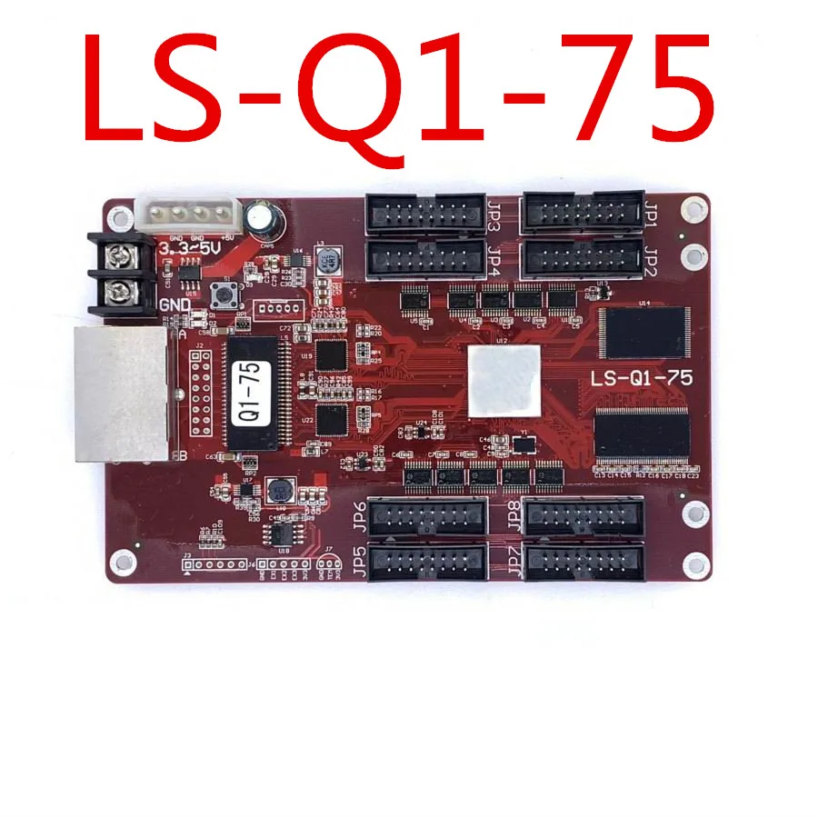 LS Q1 75 полноцветный светодиодный экран контроллер карты 8 группа HUB75|Органайзеры