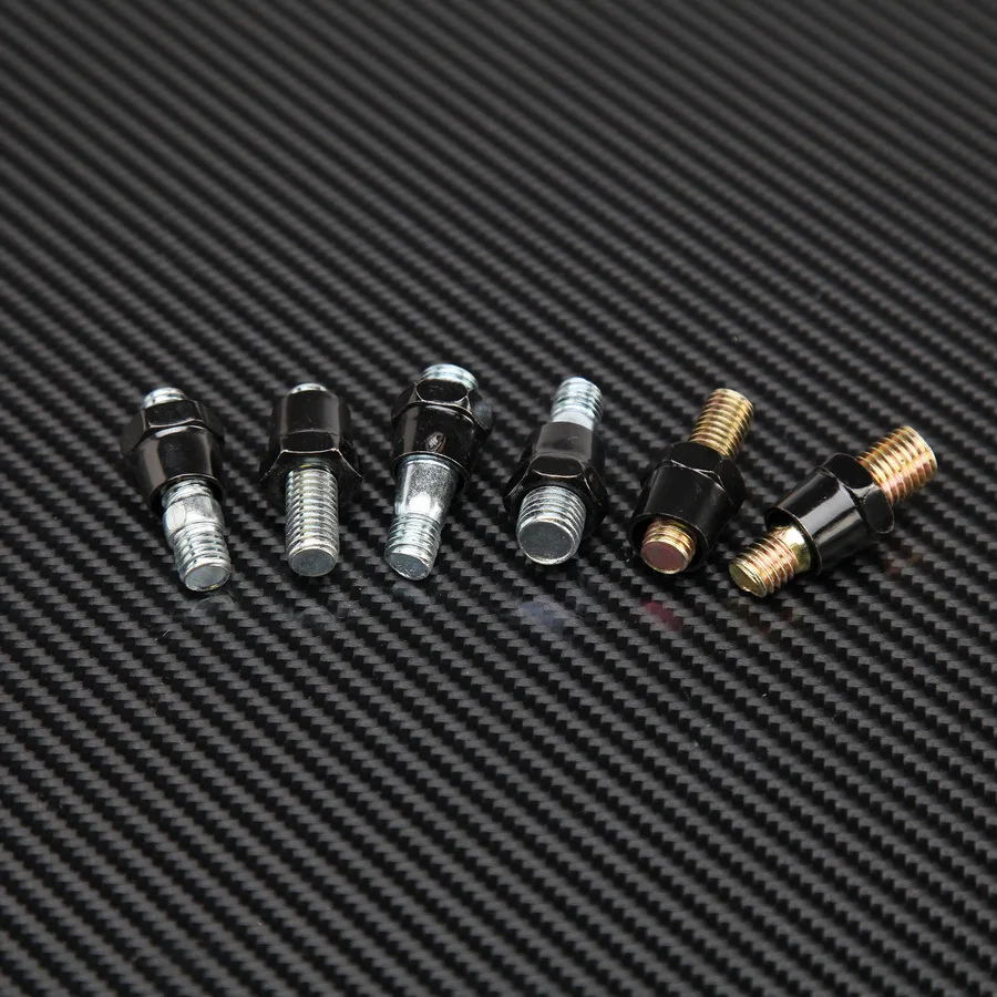 1 пара 8/10 мм Универсальный Мотоцикл зеркала алмаз заднего вида сбоку Retrovisor Cafe Racer