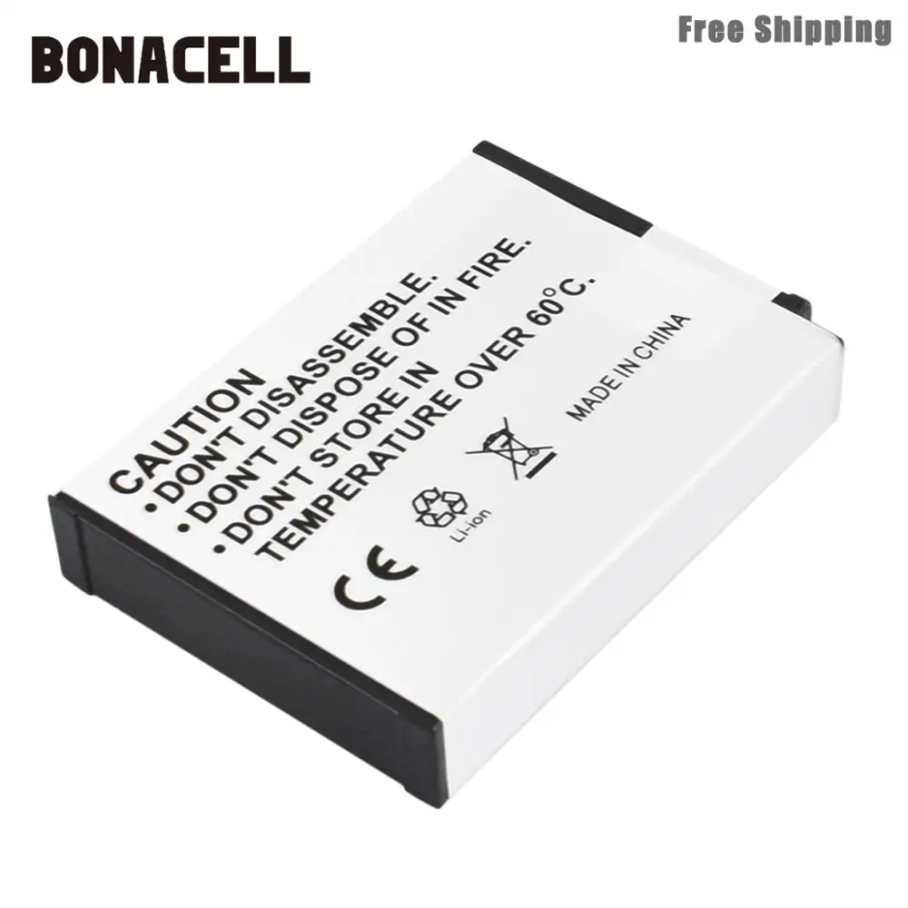 Аккумулятор bonacel для Nikon CoolPix S610 S610c S620 S630 S710 P300 P310 P330 S6200 S6300 S9400 S9500 L50 1800 мАч|Цифровые