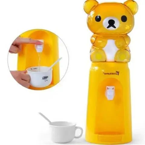 

Mini Cute Kettle Water Dispenser Cartoon Dormitory 2L 50cm Drinkware Plastic Kawaii Cup Cartoon Water Bottle for Kids Children