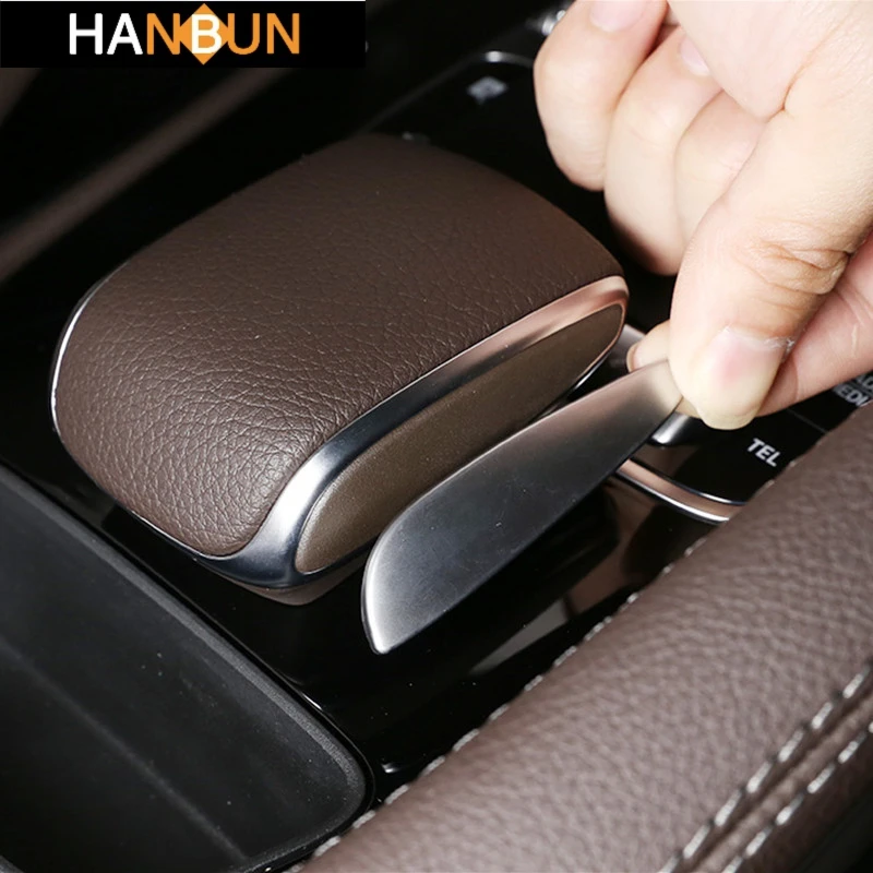 

Консоль для стайлинга автомобиля, ручка переключения передач, боковые наклейки, декоративная Обложка, отделка, наклейки для Mercedes Benz GLE W167 GLS ...