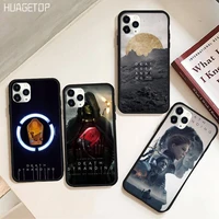 huagetop death stranding poster customer phone case rubber for iphone 11 pro xs max 8 7 6 6s plus x 5s se 2020 xr case
