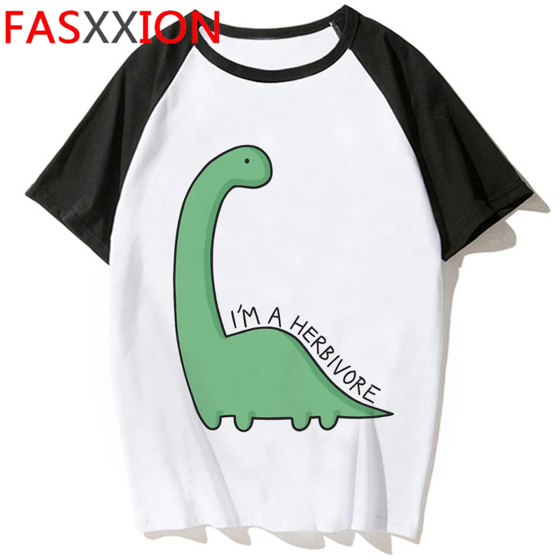 

Cute Dinosaur Funny Cartoon Summer T Shirt Women Kawaii Anime Harajuku T-shirt Graphic Summer 90s Tshirt Casual Top Tees Female
