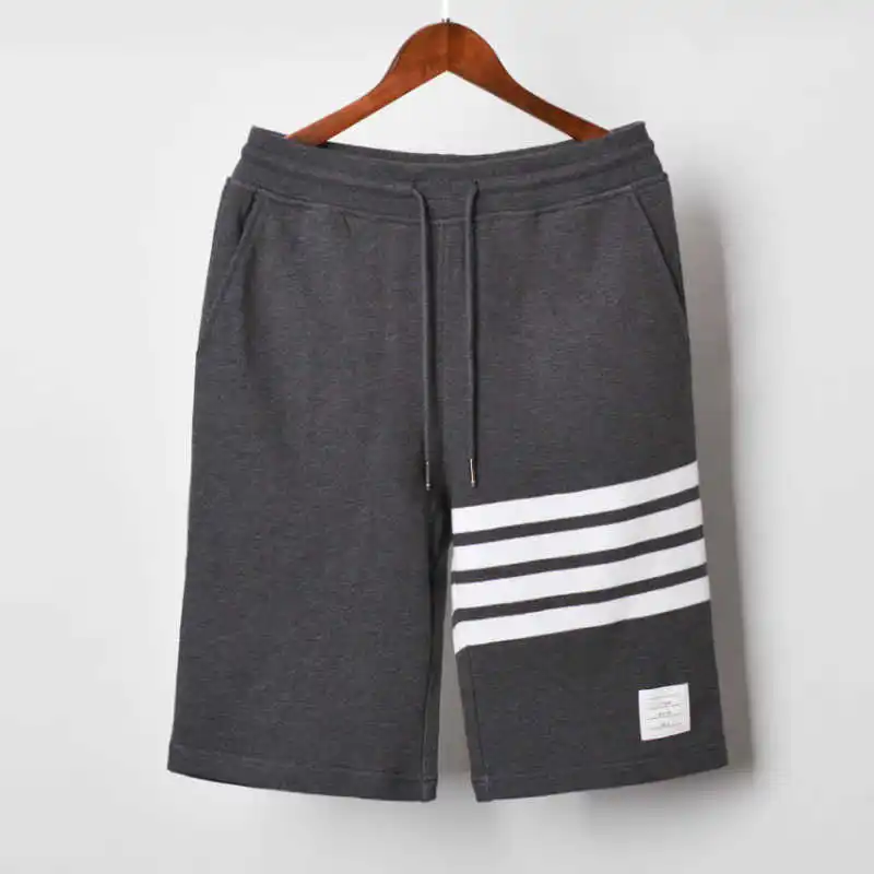 

TB thom men's dyed casual shorts with four stripe pure cotton fashion short pants for men summer sport shorts male