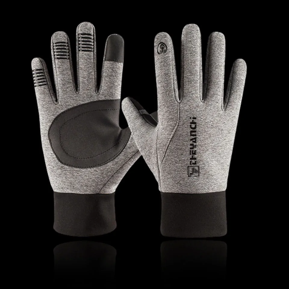 

Теплые Зимние перчатки для рыбалки WALK FISH с пальцами, 3 цвета, Нескользящие прочные водонепроницаемые перчатки, аксессуары для ловли карпа