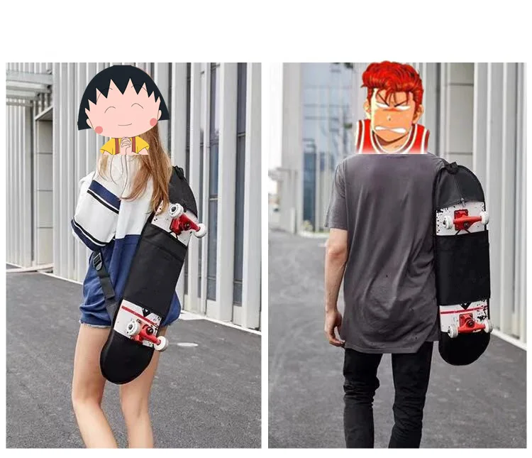 78 # стандартный рюкзак для скейтборда утолщенная сумка через плечо 31 дюйм | Спорт