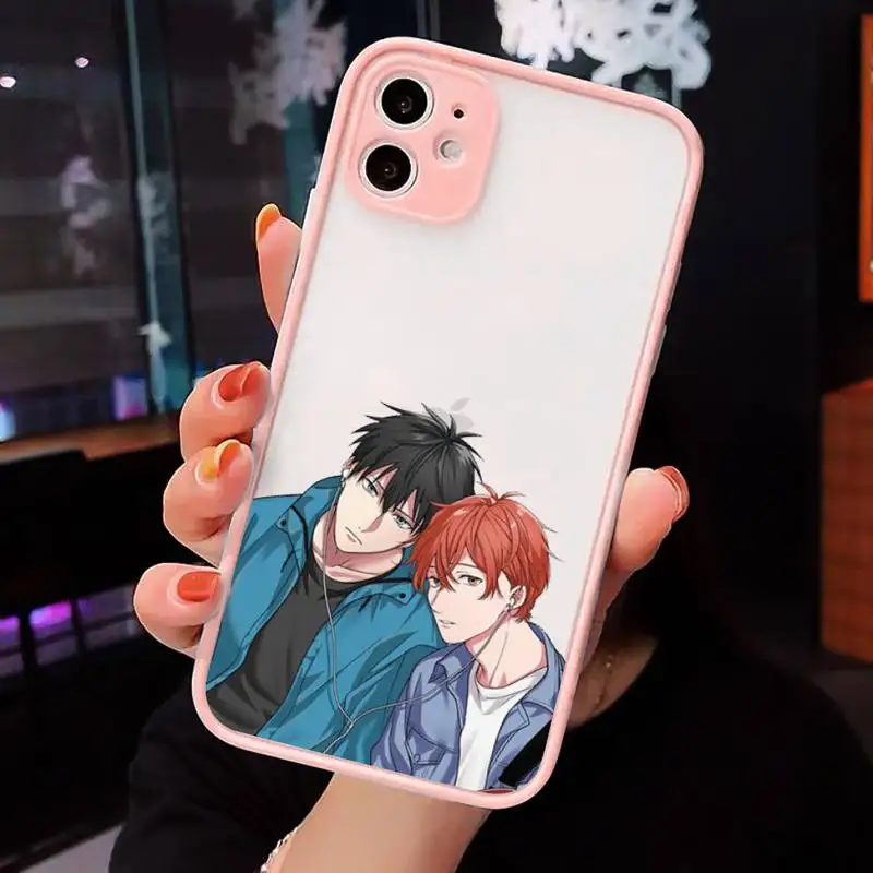 

Given Anime Phone Cases matte transparent For iphone 7 8 11 12 plus mini x xs xr pro max cover