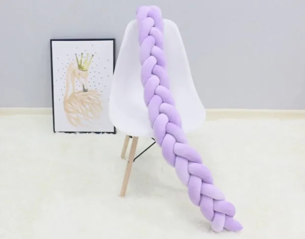 Длинная Подушка-коса с узелком для новорожденных 1 5 м ручная работа Notic Knot детская
