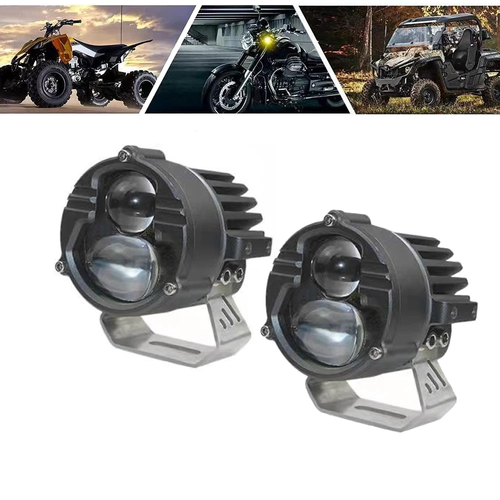 

2 шт., Автомобильные светодиодные фары 12 В/24 В 6000 К