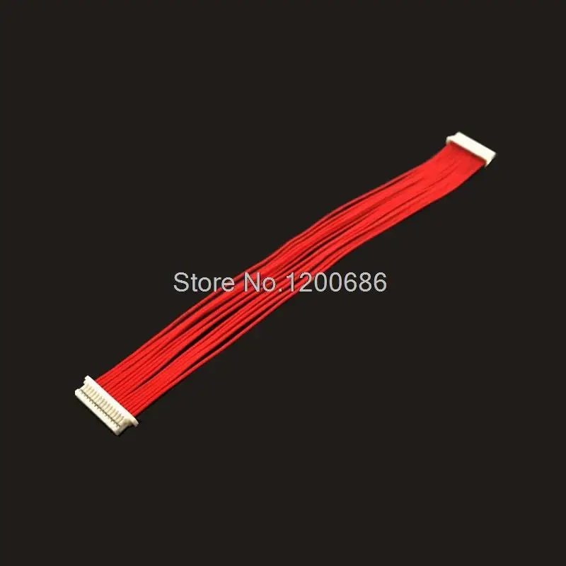 

All Red 50MM 5CM SHR-20V-S-B SHR-06V-S Female socket 0.039" SH 1.0 1.0MM SH1.0 connector Female Double Connector 1571 28 AWG