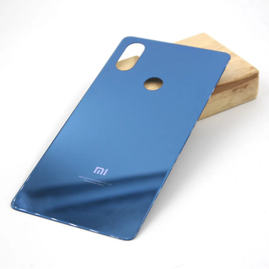 Mi 8SE Blue Для Xiaomi Mi 8 крышка батареи Задняя стеклянная задняя дверь корпус чехол для Xiaomi Mi 8 SE крышка батареи 8SE 8 Lite Explorer Pro замена - Цвет: Mi 8SE Blue