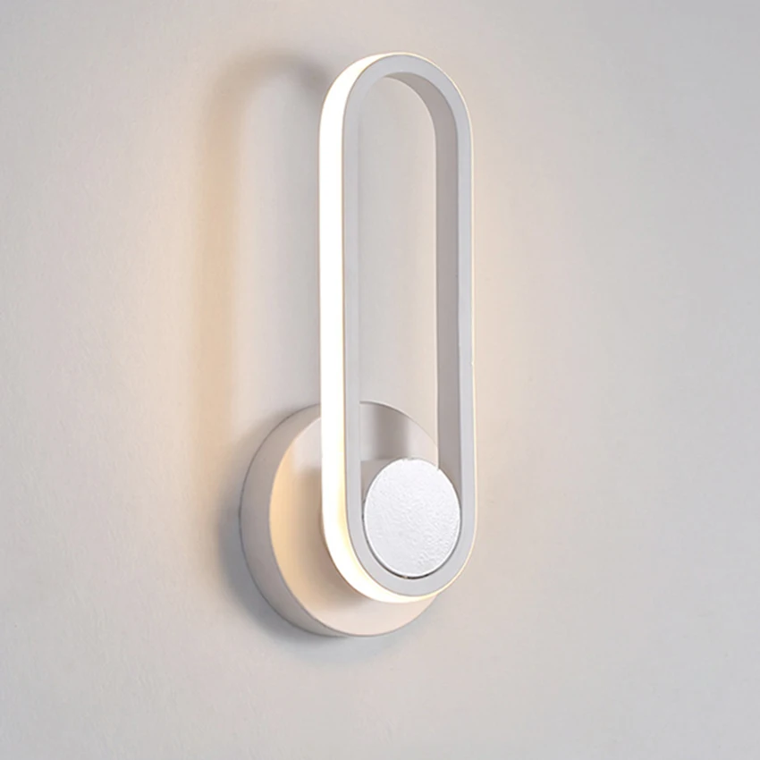 

LED Indoor Rotating Wall Lamp Bedroom Bedside Living Room Study Room Decoration Sofa Background Modern Simple LP-100