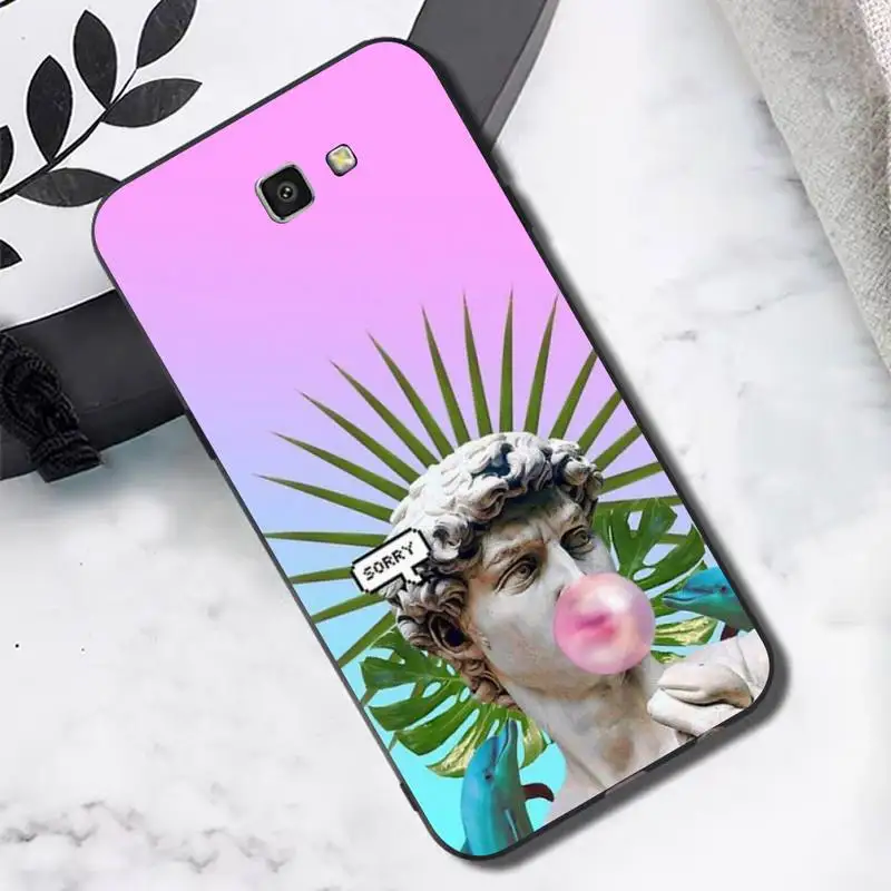 

Vintage Plaster Statue David aesthetic Art Phone Case for Samsung Note 8 9 10 20 lite pro ultra J 7 2 4 6 5 prime