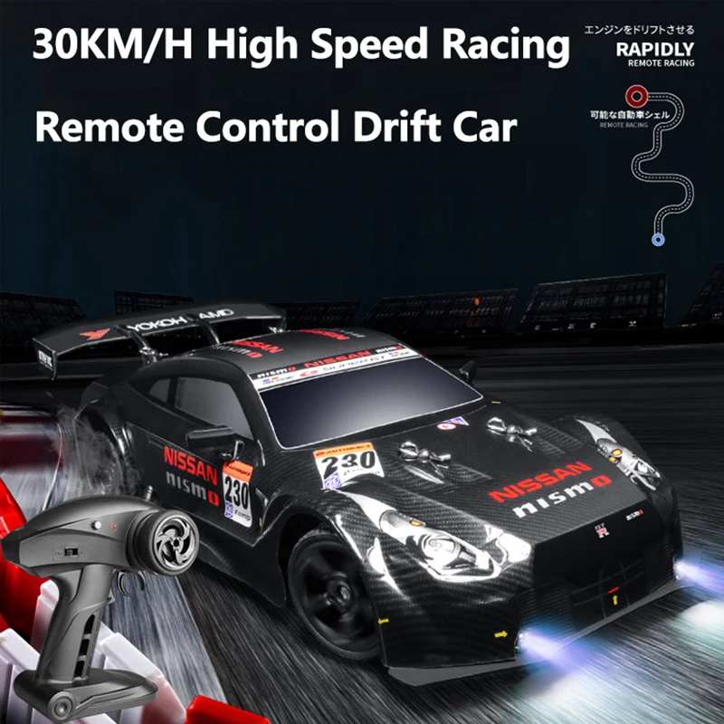 Полноприводная Модель гоночного автомобиля на радиоуправлении 30 км/ч