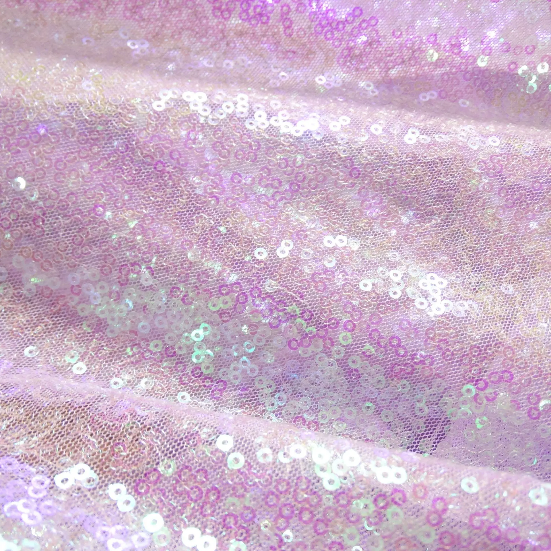 Блестящая блестящая ткань с блестками 130X100CM для сценического вечернего