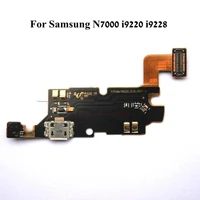 original usb charging dock port flex cable for samsung i9220 n7000 i9228 usb charger plug board microphone connector replacement