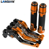 adventure1050 15 16 motorcycle cnc brake clutch levers handlebar knobs handle hand grip ends for adventure1050 15 16