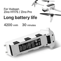 new 11 4v 4200mah battery for hubsan h117s zino gps rc quadcopter spare parts intelligent flight battery for rc camera drone