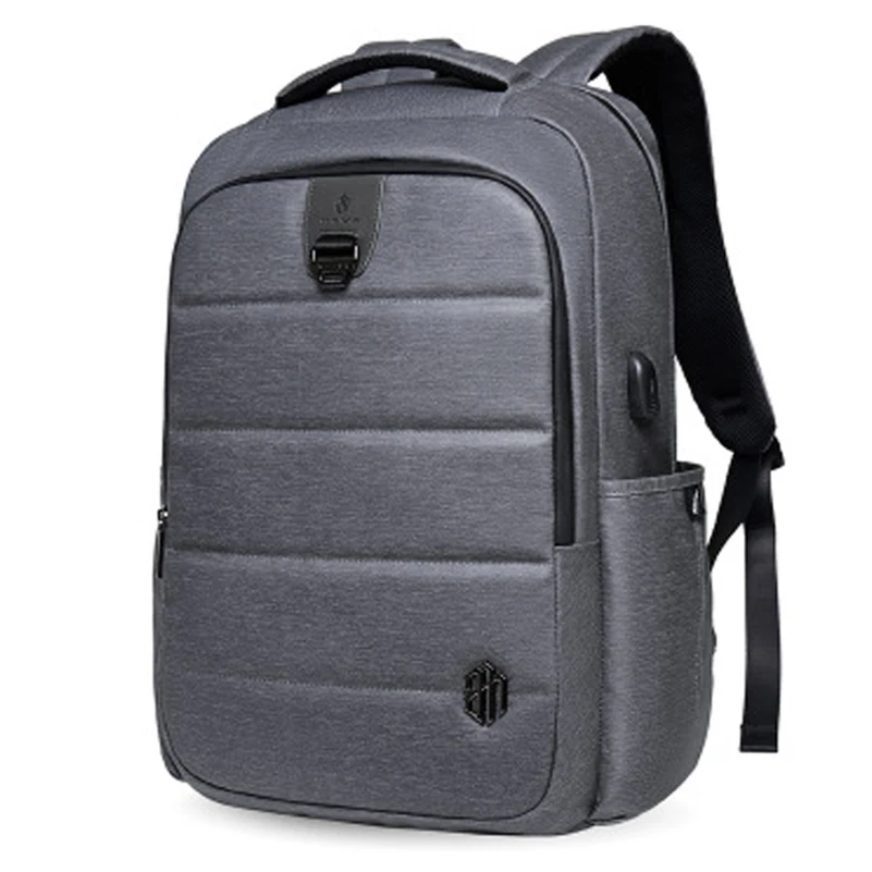 Мужской рюкзак большой емкости Противоугонная зарядка через usb 17 дюймов для