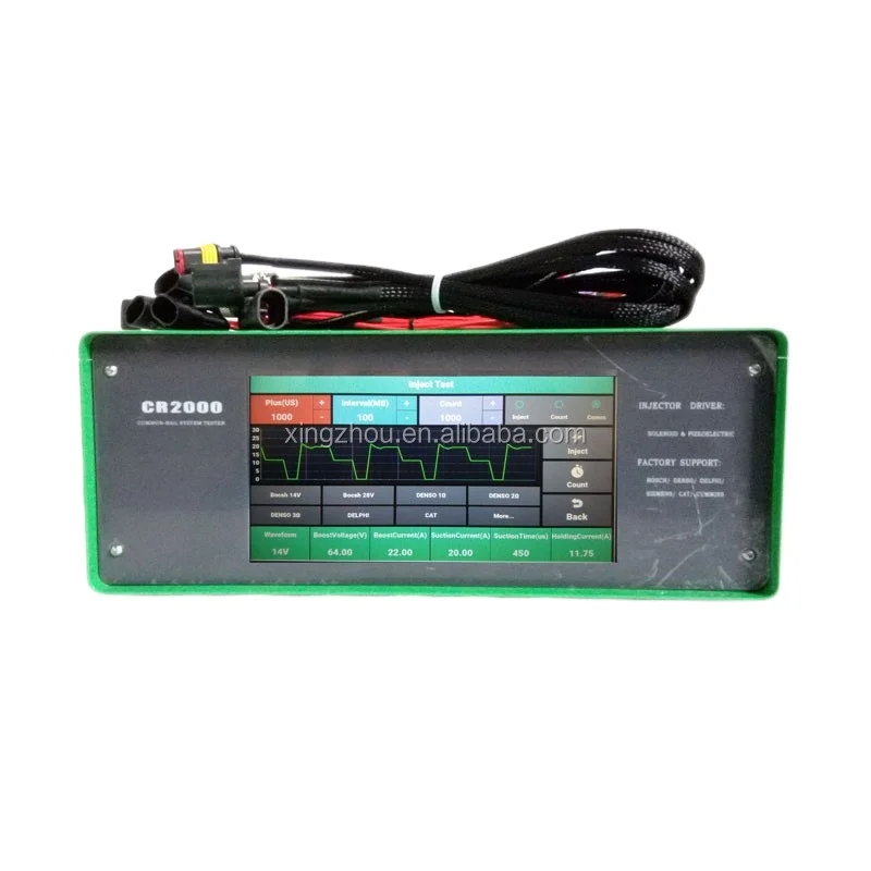 

Тестер форсунки общей топливной системы CR2000 для пьезо-и электромагнитных элементов