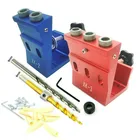 Модернизированный 9 мм Наклонный сверло 15 градусов угол луча локатор биты из шаблона для отверстий под косой деревянных направляющий зажим набор локаторов комплект Деревообрабатывающие инструменты для ручной работы