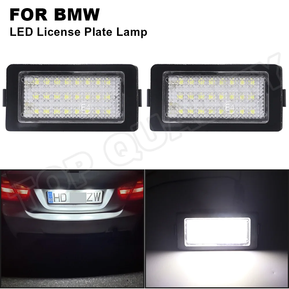 2 шт. светодиодные лампы для номерного знака BMW E38 7 серии 728i 730i 730d 740i 740d 740iL 750i 750iL 1995
