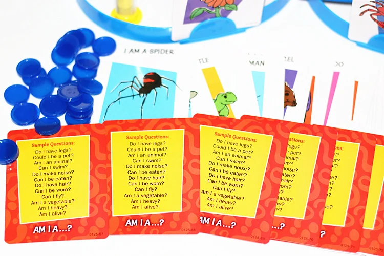 

English board game card guess game guess game guess game guess what I am