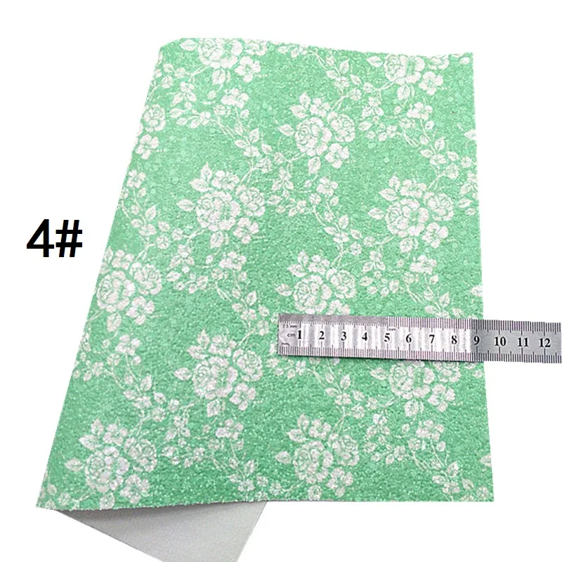 Цветы розы печатные крупные блестящие кожа искусственная ткань винил с фетровой