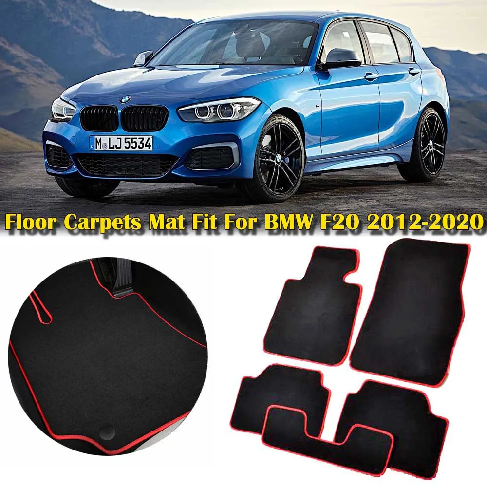 Универсальные однотонные нейлоновые автомобильные коврики без запаха передние