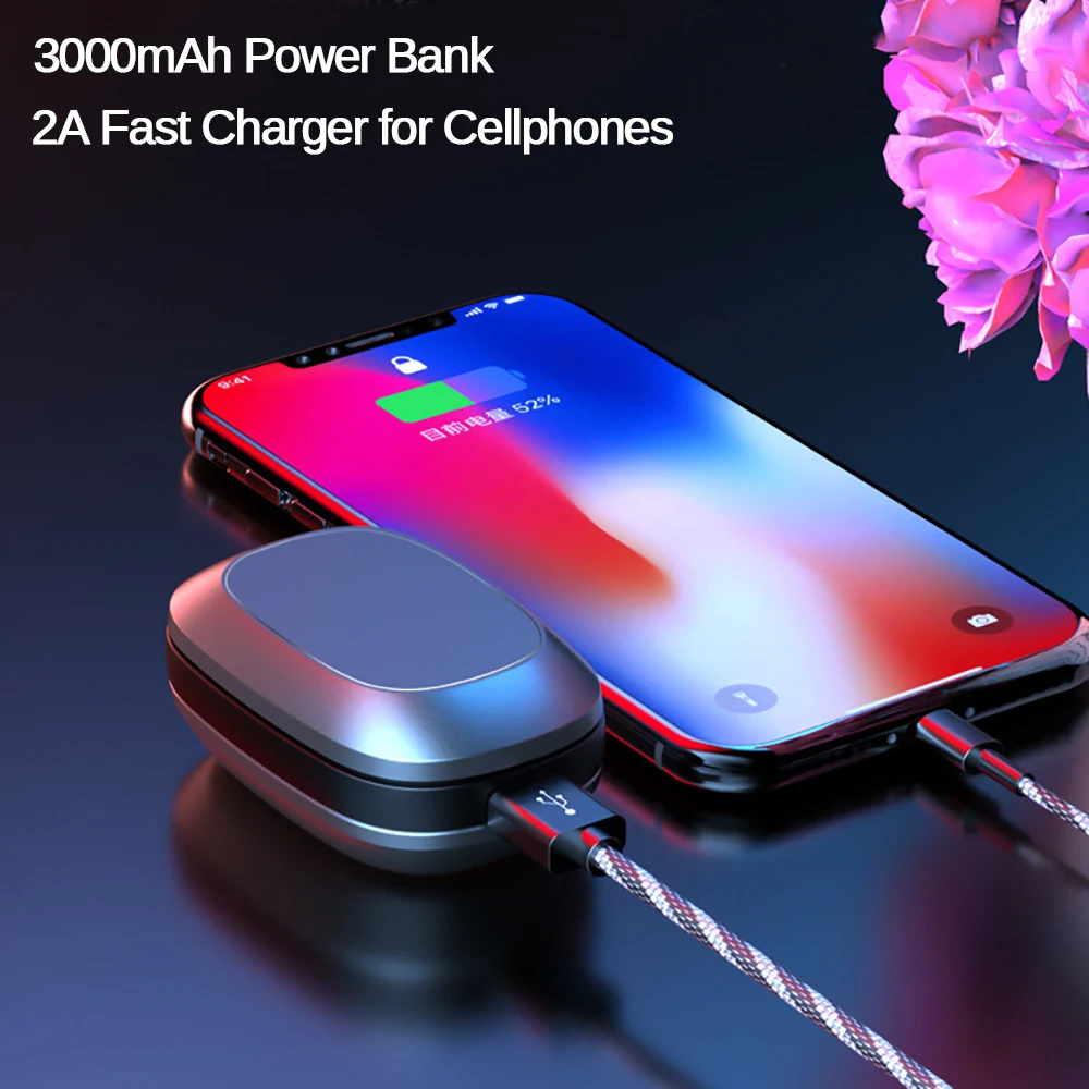 TWS-стереонаушники с поддержкой Bluetooth G16 и зарядным устройством на 3000 мА · ч |